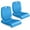 Blue, variant on Gymax 2PCS Poolside Chairs for Edge of Pool Foldable Outdoor Pool Chair Blue