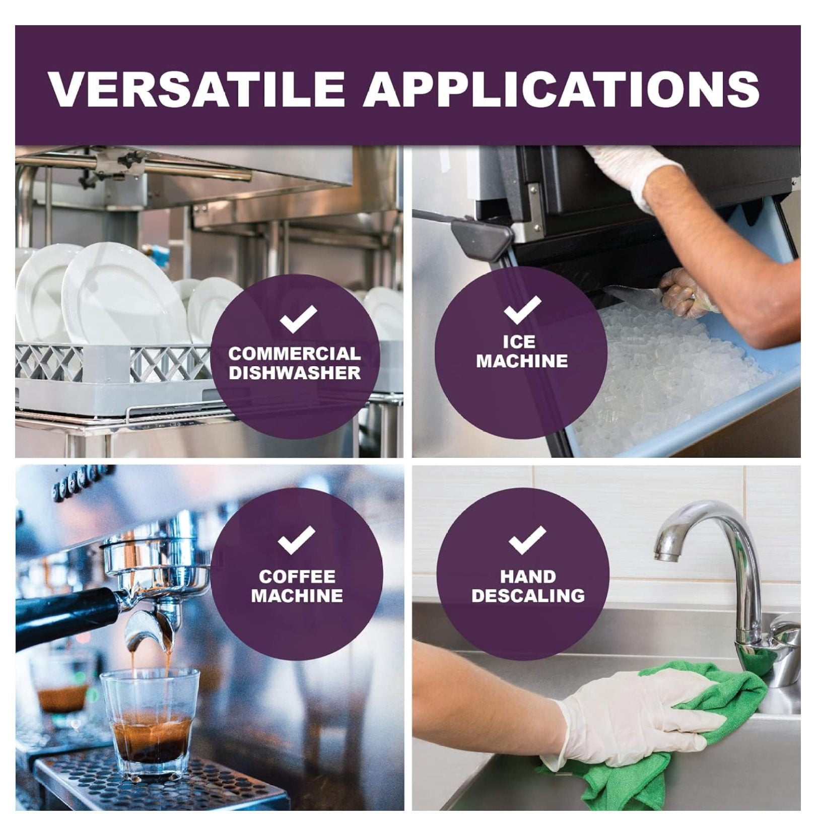 Universal Descaler – 1 Gallon | Dishwasher, Ice Maker & Coffee Machine Delimer