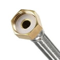thumbnail image 4 of Uxcell G1/2 Female x G1/2 Female 16" Long SUS304 Faucet Supply Line 2 Pack, 4 of 5