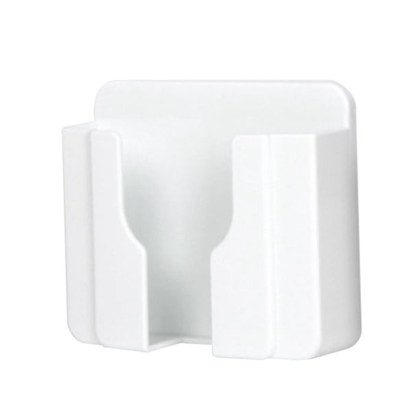 Soporte colgante para carga de teléfono móvil, caja de almacenamiento montada en soporte de Control remoto masculino multifunción montado en Almacenamiento y organización del hogar Blanco Bearachild HA004107-01