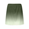 thumbnail image 4 of FASHOFT Tennis Skirts For Women Printed Double Layer Skort With Pockets Elastic Waist For Yoga Running And Casual Sports Wear Womens Athletic Skirt Army Green, 4 of 6