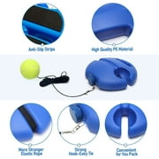 Tennis Trainer Rebound Ball with String, Solo Practice Trainer for Beginners & Adults, Portable Tennis Training Equipment with Fillable Base, 3 Balls