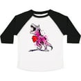thumbnail image 3 of Inktastic Valentine's Day Graffiti T-rex with Heart Shaped Candy Box Boys or Girls Toddler T-Shirt, 3 of 5