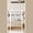White, variant on Fairy Baby Baby Gate Tall 40.55" Extra Wide Pet Dog Gate 30"-34" Black Metal