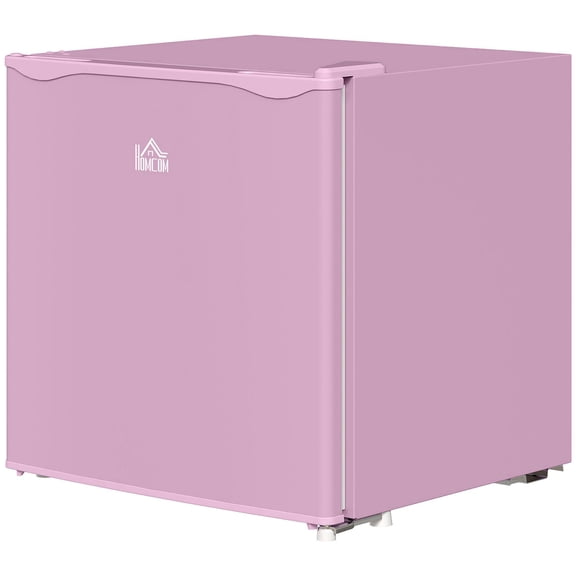 1.1 Cu Ft Pink Compact Countertop Mini Upright Freezer with Removable Shelves