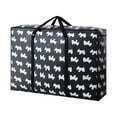 thumbnail image 1 of Sentmoon Grands Sacs de Rangement Réutilisables avec Poignées et Fermetures Éclair Robustes, Sac de Déménagement Lavable Ultra Résistant, Organisateur de Garde-Robe et sous le Lit pour Literie, Couverture Offres du Jour Ventes de Liquidation, 1 of 2