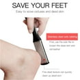 thumbnail image 2 of MUGBGGYUE Foot Files for Hard Skin - Stainless Steel Foot Scraper,Foot Care Tool for Hard Skin and Dry Cracked,Double Sided Pedicure Rasp E7G4, 2 of 9
