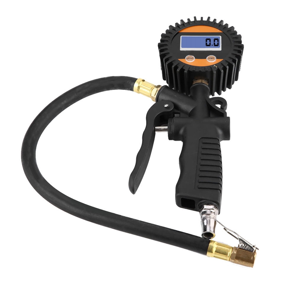 Digital Tire Inflator,Universal Car Motorcycle Digital Tire Inflator Gun Tire Pressure Gun Custom Engineered