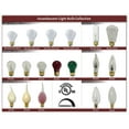 thumbnail image 7 of Royal Designs Decorative Frosted Indoor or Outdoor Candle Shape C35 Edison E26 Medium Base Dimmable LED Light Bulbs, 6 Pack, 7 of 7