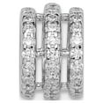 thumbnail image 2 of Sterling Silver Rhodium Plated CZ Slide, 2 of 2