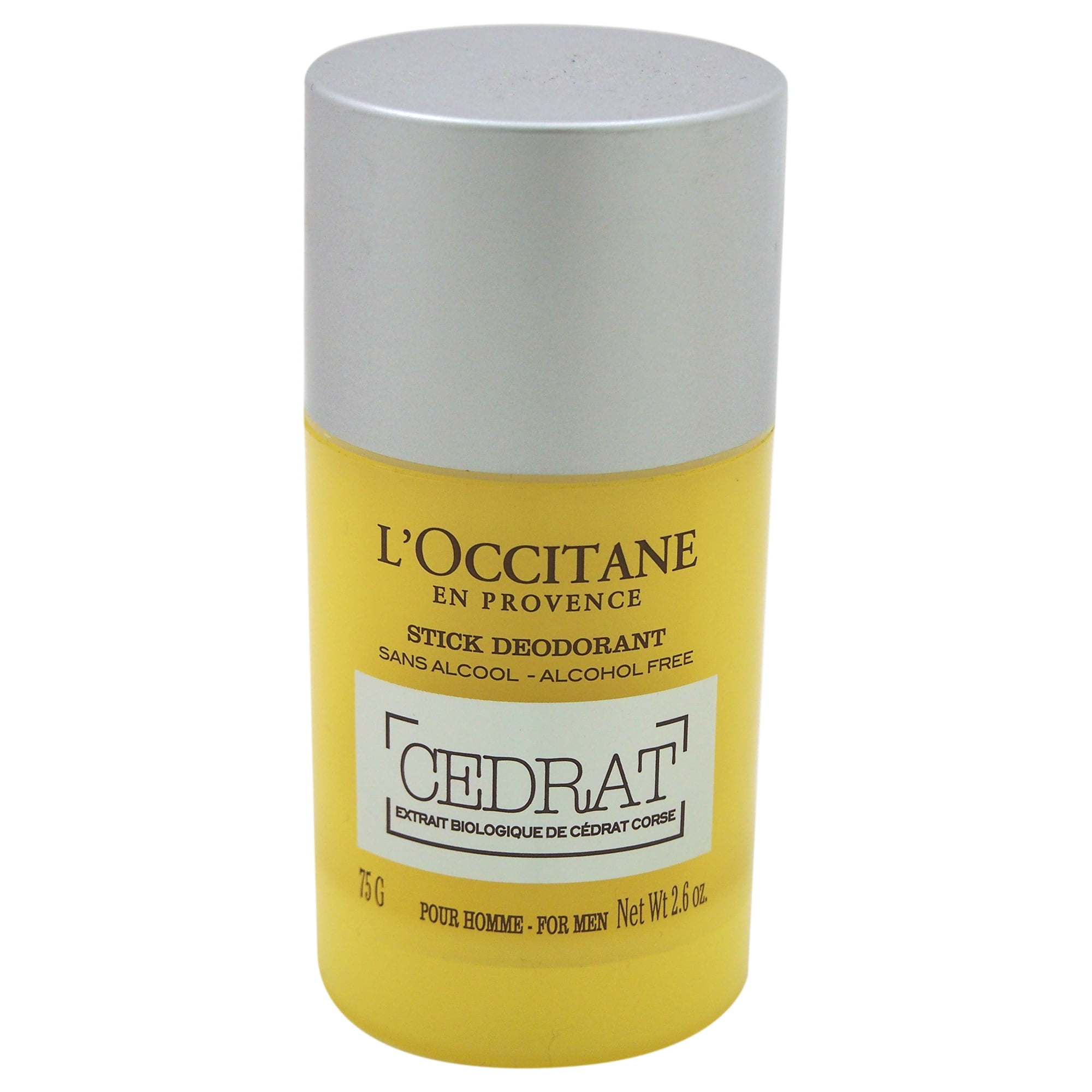 L'Occitane - Cedrat Stick Deodorant by LOccitane for Men - 2.6 oz ...