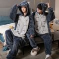 thumbnail image 2 of Disfraz de Chinchilla Kigurumi para adultos, pijamas gruesos de animales para Halloween, Carnaval, mono de una pieza de Totoro, 2 of 4