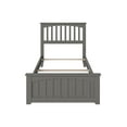 thumbnail image 5 of Mission Traditional Bed with Matching Foot Board, Multiple Colors and Sizes, 5 of 6