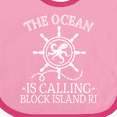 thumbnail image 4 of Inktastic Block Island Rhode Island Vacation Boys or Girls Baby Bib, 4 of 4