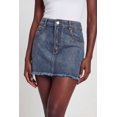thumbnail image 3 of Women's Rhinestone Studded Frayed Mini Skirt, 3 of 4