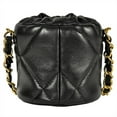 thumbnail image 4 of Pre-Owned CHANEL Matelasse Mini Chain Pouch Shoulder Bag, Lambskin, Black, AP2330,... (Good), 4 of 8