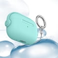 thumbnail image 3 of for Airpods case Clear,Shockproof Case for Airpods Pro 2nd Generation 2022 case,Full Protective Soft TPU Drop Protection Accessories Case with Keychain Charging Case for Women Girls Men,Blue, 3 of 6