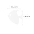 thumbnail image 1 of Marine Animal Stickers Fish Shape Wall Sticker Smooth Surfaces Silver Plastic Decorative 1Set, 1 of 3