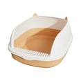 thumbnail image 1 of Caja de arena para gatos Yuyangstore Bandeja de arena para gatos Rosa S, 1 of 8