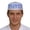 Blue, variant on Ethnic Embroidered Beret For Blend Folk Style Hat Classic Soft Slouchy Casual Daily Home Party Headwear Yellow 56