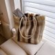 thumbnail image 4 of Bolso de Mano para Mujer Hombro de Paja Playa Verano Tejido Bsvklp, 4 of 9