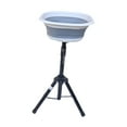 thumbnail image 2 of TTETTZ Pong Ball Collector Adjustable Height Easy Install Metal Stand Ball Storage Grey, 2 of 9