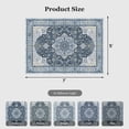 thumbnail image 5 of CHITOOMA 5'x7' Area Rugs for Living Room, Boho Machine Washable Stain Resistant Non-Shed Carpet, Floral Area Rug with Non-Slip Backing for Bedroom, Dining Room, Dorm, Office, 5 of 8
