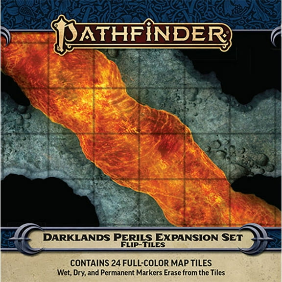 Paizo Publishing Flip-Tiles - Darklands Perils Expansion Set New