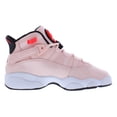 thumbnail image 2 of Nike Jordan 6 Rings GS Girls Shoes Size 5, Color: Atmosphere/Infrared/Black, 2 of 5