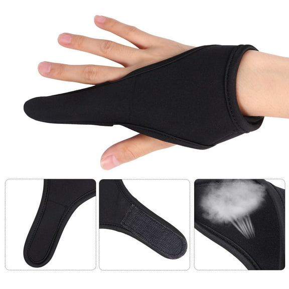 OULII Single Finger Fishing Glove with Skidproof Grip and Quick Dry Design for Outdoor Use