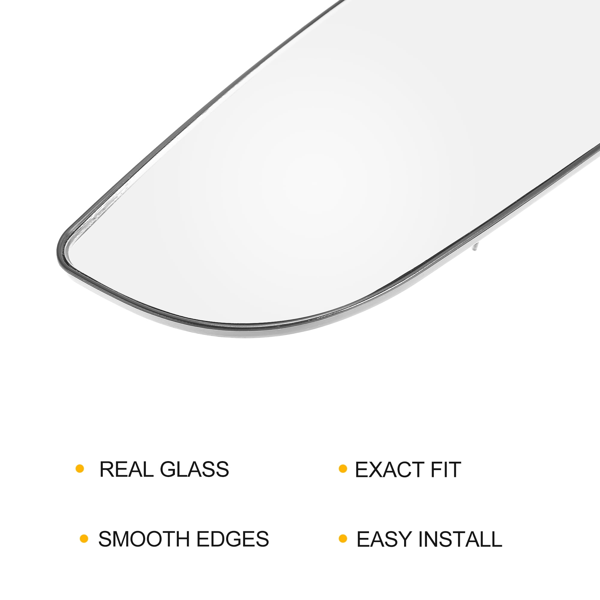 Unique Bargains Mirror Glass with Backing Driver Side Rearview Mirrors