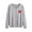 Grey, variant on Cardigans Women Trendy Sweaters Towels Embroidered Contrasting Knitted Loose Sweater Lightweight Outwear Coats