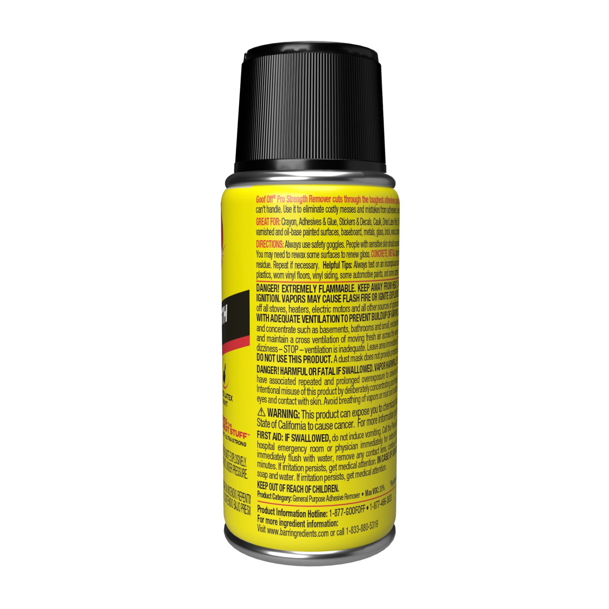 Goof Off Pro Remover Aerosol 3oz