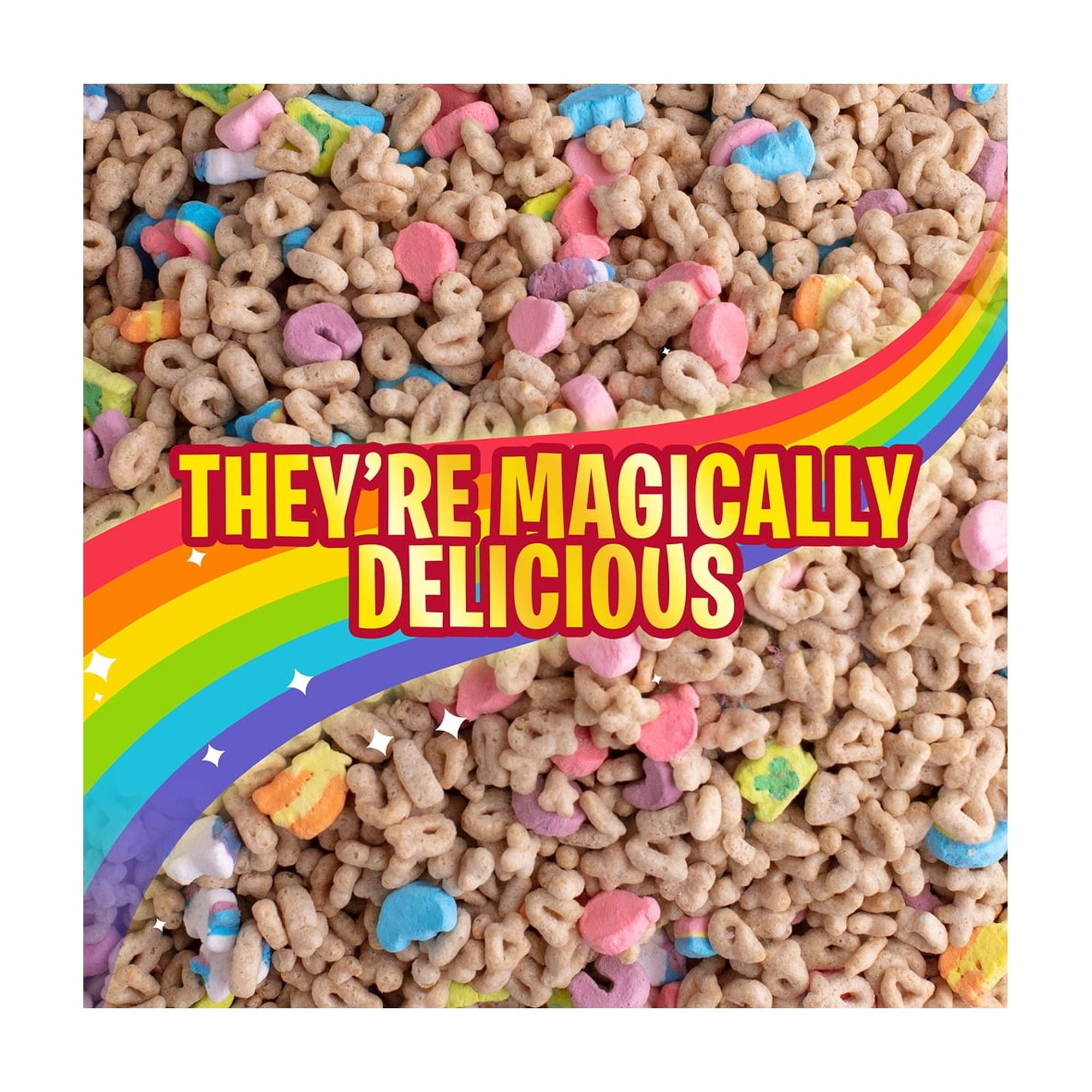 Lucky Charms Breakfast Cereal 18.6 oz (Pack of 3)