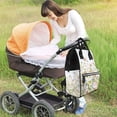 thumbnail image 6 of Honeii hummingbird in floral Pattern Mummy Diaper Bag Backpack Durable Maternity Baby Nappy Casual Shoulder Bags Travel Hiking Outdoor Pack, 6 of 6