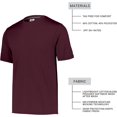 thumbnail image 2 of Russell Athletic T-Shirt à Manches Courtes Performance, 3TG, Marron, 2 of 6