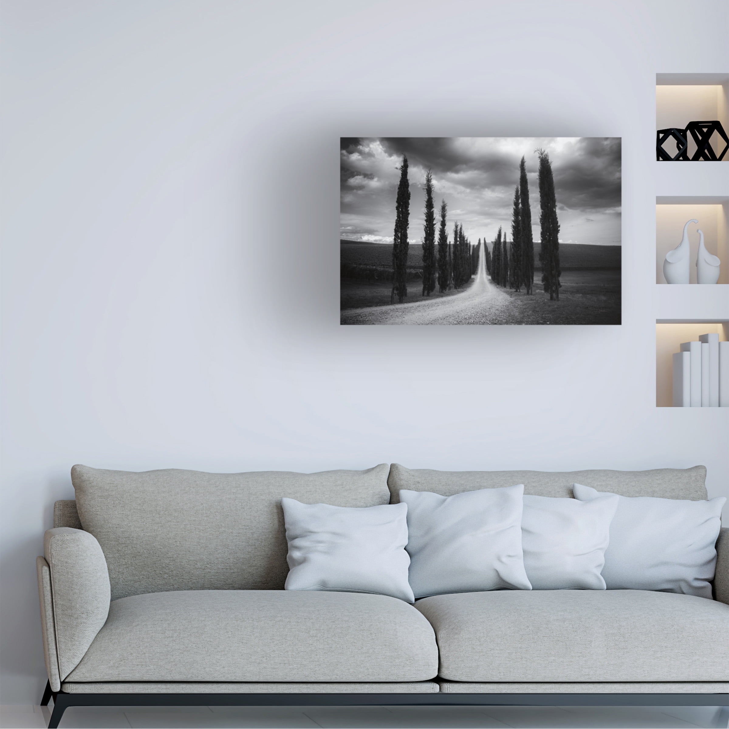Aledanda 'Travelling In Tuscany' Canvas Art