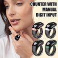 thumbnail image 4 of Daily Mix Store Adjustable Smart Finger Counter Clicker (18/20/22mm), Muslim Digital Alarm Clock , Digital Electronic Counting SmartRing Counter with OLED Display & USB-c Rechargeable, 4 of 9