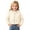 Beige, variant on Y-Sunset Girls Solid Corduroy Hooded Zip Up Jacket, Elastic Hem Cropped Toddler Outerwear, Wind Resistant Kids Coat for Fall Daily Outdoor Travel Camping Wear(Hot Pink/4-5 Years)