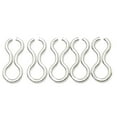 thumbnail image 1 of 100 Pcs for DO-IT Mould Loops Fishing Sinkers Jigs Lure Wire Eyelets Splay Rings, 1 of 8