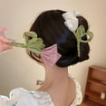 thumbnail image 3 of Eoperou Tulip Flower Hair Catch Clip Non-slip Alloy Hair Grip Elegant Hair Claw Women Girl Shark Clip Long Hair Gripper Fashion Hair Accessories, 3 of 8
