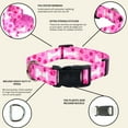 thumbnail image 5 of Country Brook Petz® Deluxe Pink Oh My Dog Dog Collar - Made in the U.S.A., 2XS, 5 of 7