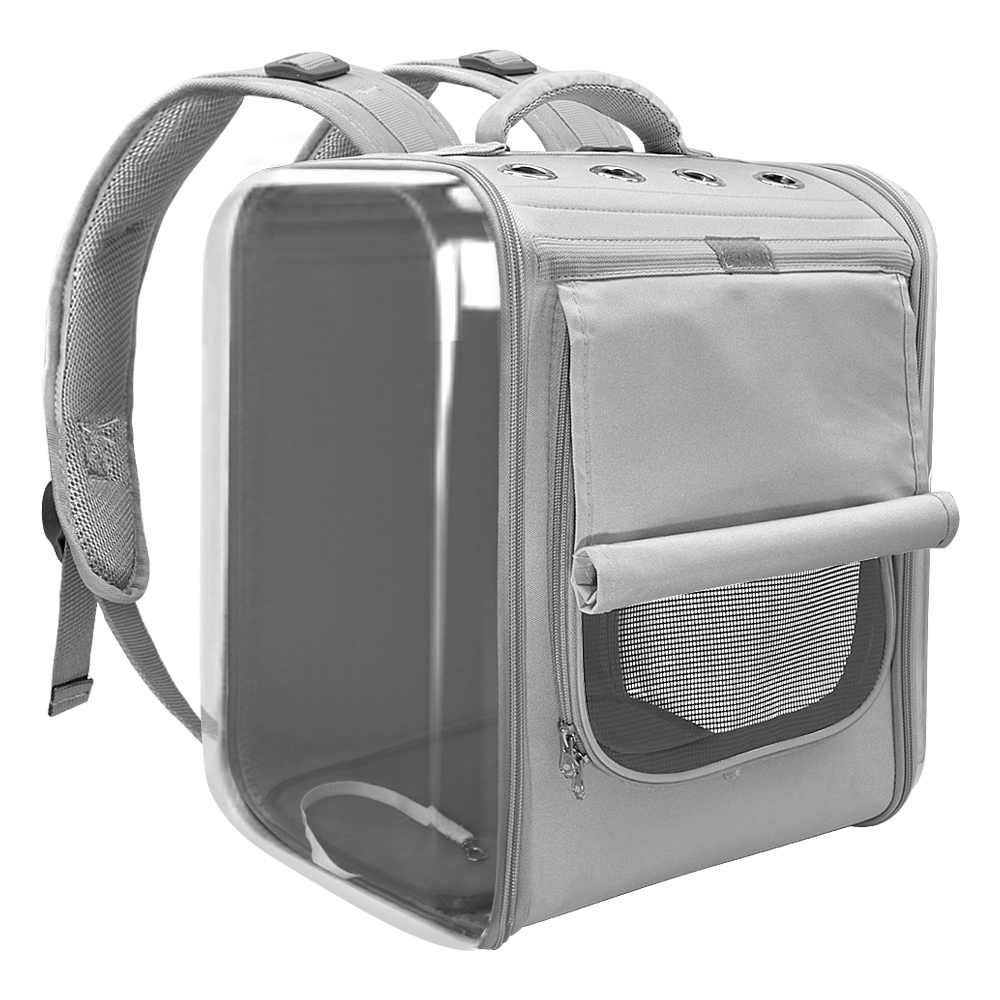 Beirui Pet Dog Cat Carrier Backpack Outdoor Travel Bag Breathable Mesh Carry Bags for Hiking Bike