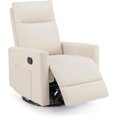 thumbnail image 1 of Recliner Chair for Adults, Massage PU Leather Small Recliner Sofa Home Theater Seating with Lumbar Support sofa recliner chair My Lux Decor Round, 1 of 9