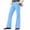 Light Blue, variant on Sakmal Mens Khaki Pants Dress Flare Leg Green Relaxed Fit Business Casual Chino Pants Men L