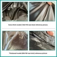 thumbnail image 2 of Bolsas de basura comerciales de gran tamaño, bolsas negras para eliminación de desechos comerciales para cocinas de hoteles, bolsas de basura de boca plana, venta al por mayor, 2 of 5