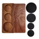 thumbnail image 2 of Soporte de madera para manipulación de café, tapete de madera para manipulación, almohadilla de café en polvo de 51mm, 54mm y 58mm para cafetería, Bar, 2 of 8