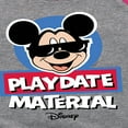 thumbnail image 3 of Mickey & Friends - Playdate Material - Toddler And Youth Girls Raglan Graphic T-Shirt, 3 of 5
