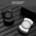 thumbnail image 3 of Fingertip Gyroscope, Stress Relief Push Slider Toy Rotation  for Offices Home Schools Stations Black,Silver, 3 of 7
