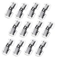 thumbnail image 1 of 12pcs Concealed Hinge 90 Degree Hinge Concealed Cabinet Door Hinge With Screws, 1 of 10